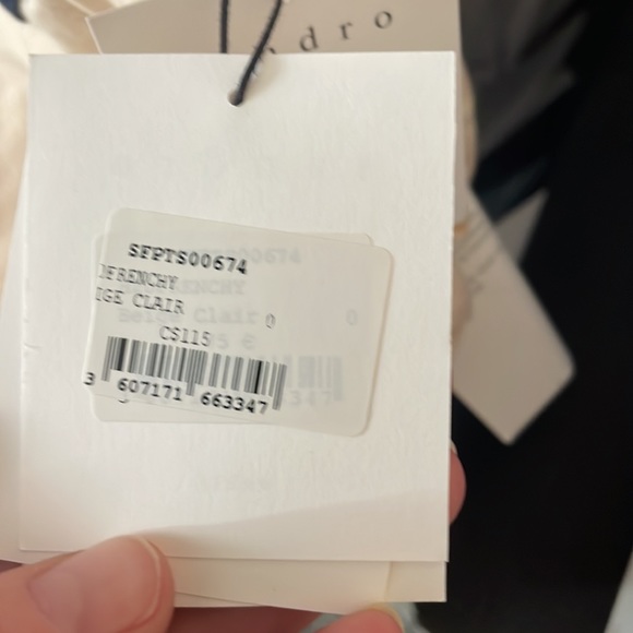 NWT Sandro beige t-shirt. Sex, sound & rock ‘n’ roll. Various sizes - Picture 8 of 9